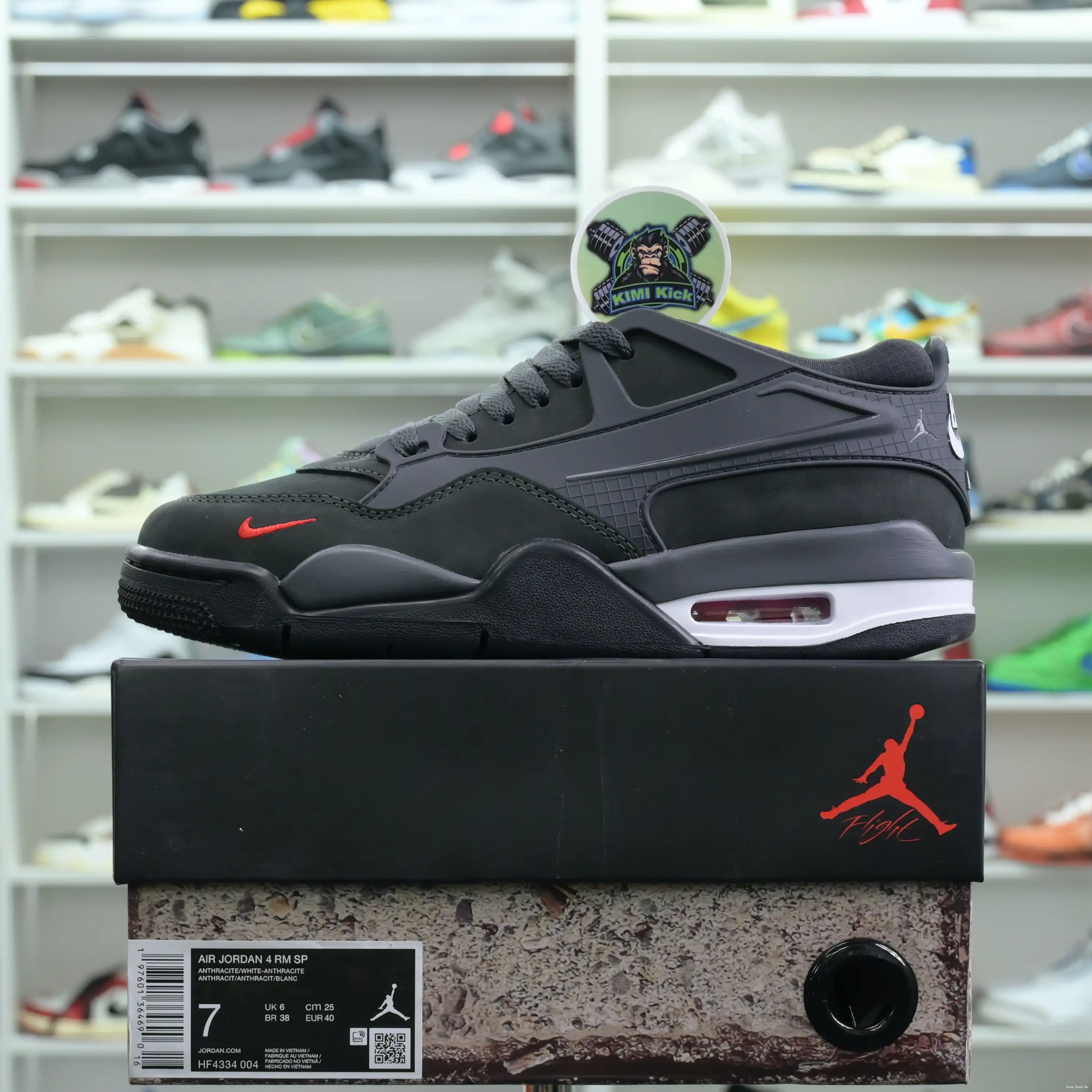 x Kimikick RM “Anthracite” Air 4 Jordan SP Jordan Nigel Sylvester 0815